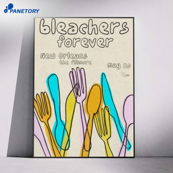 Bleachers Forever New Orleans May 20 2026 Poster