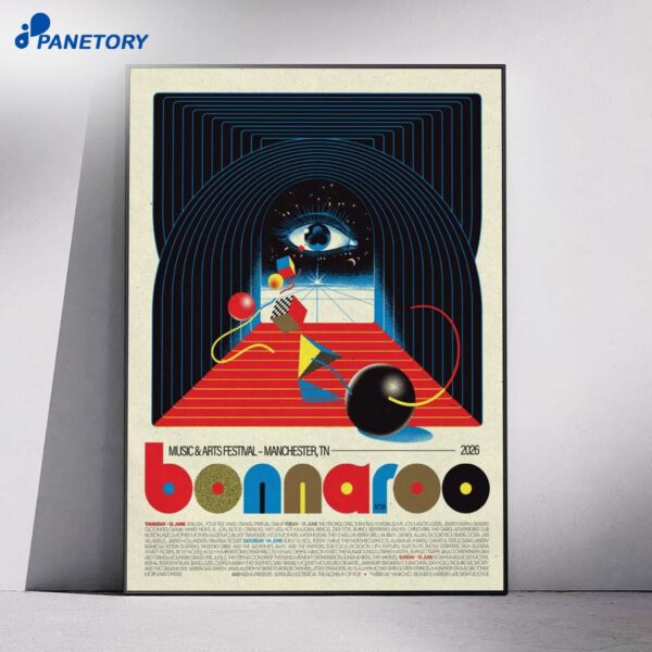 Bonnaroo Commemorative 2026 Poster