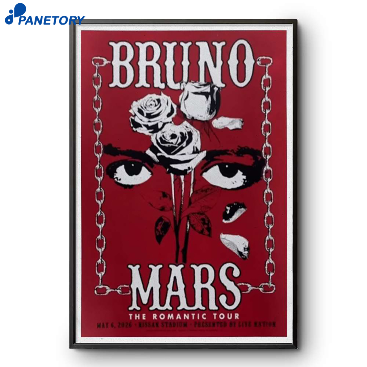 Bruno Mars Nashville Tn May 6 2026 Poster 2 Bruno Mars Nashville Tn May 6 2026 Poster