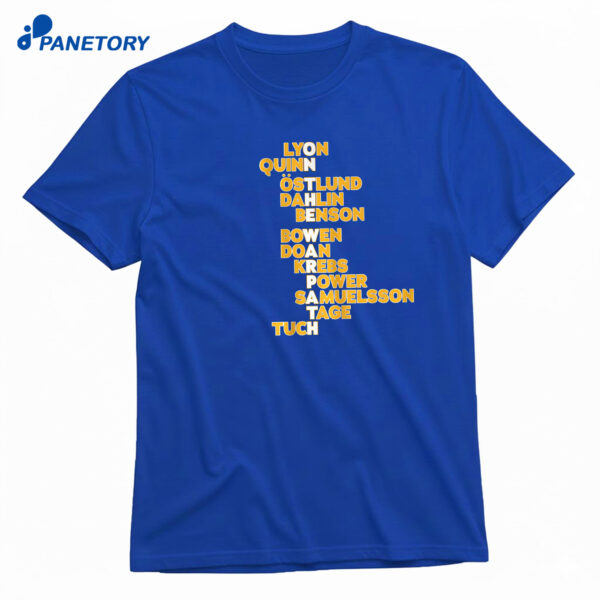 Buffalo Hockey On The Warpath Names 2026 T-Shirt