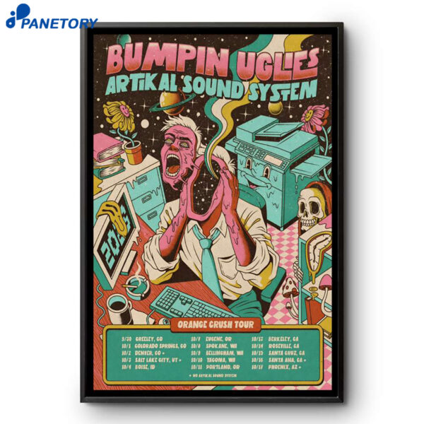 Bumpin Uglies With Artikal Sound System Orange Crush Tour 2026 Poster
