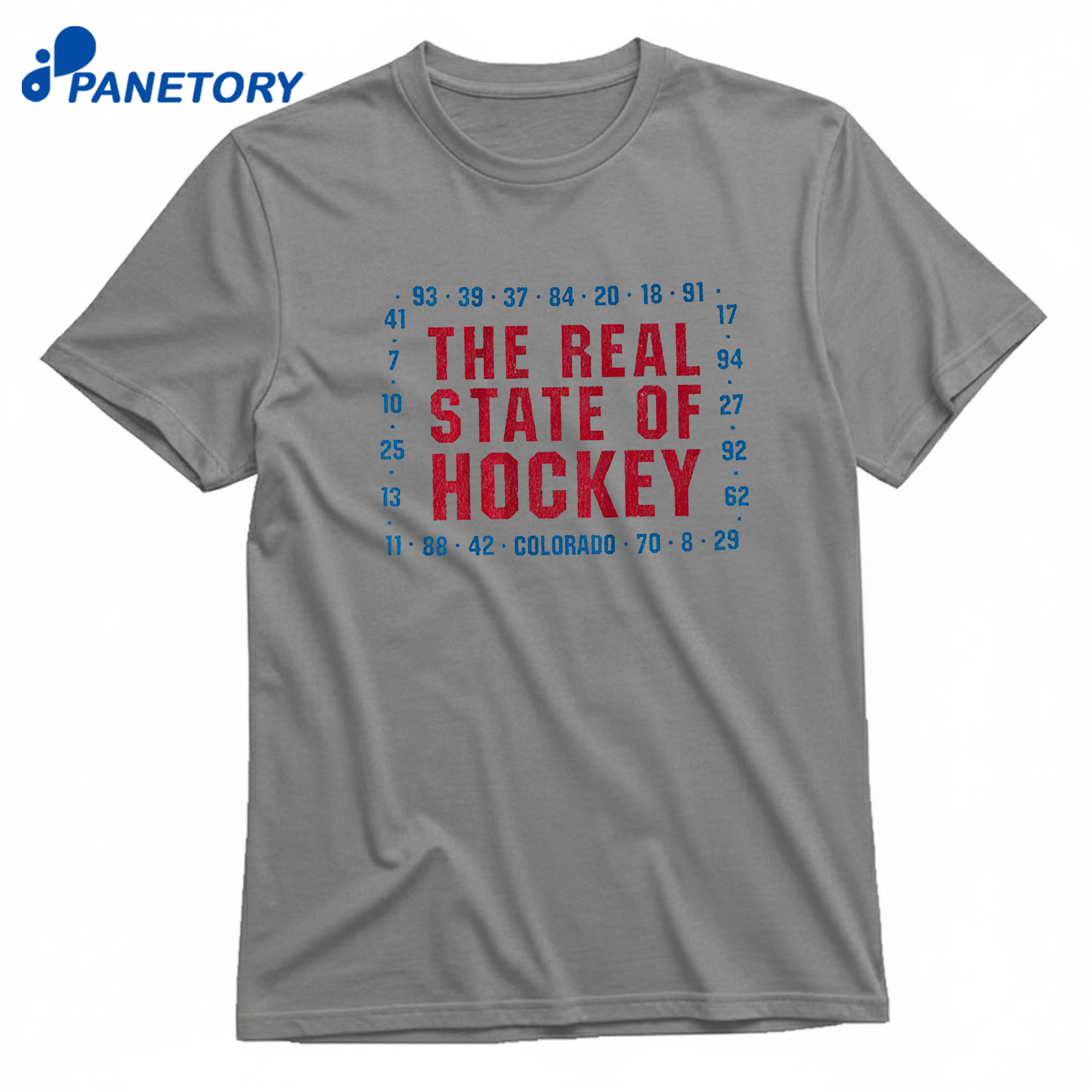 Colorado The Real State Of Hockey T-Shirt 8 Colorado The Real State Of Hockey T-Shirt 1