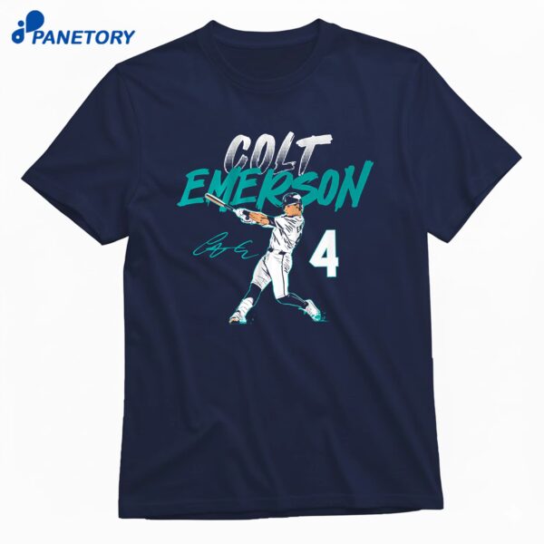 Colt Emerson Slugger Swing Number T-Shirt