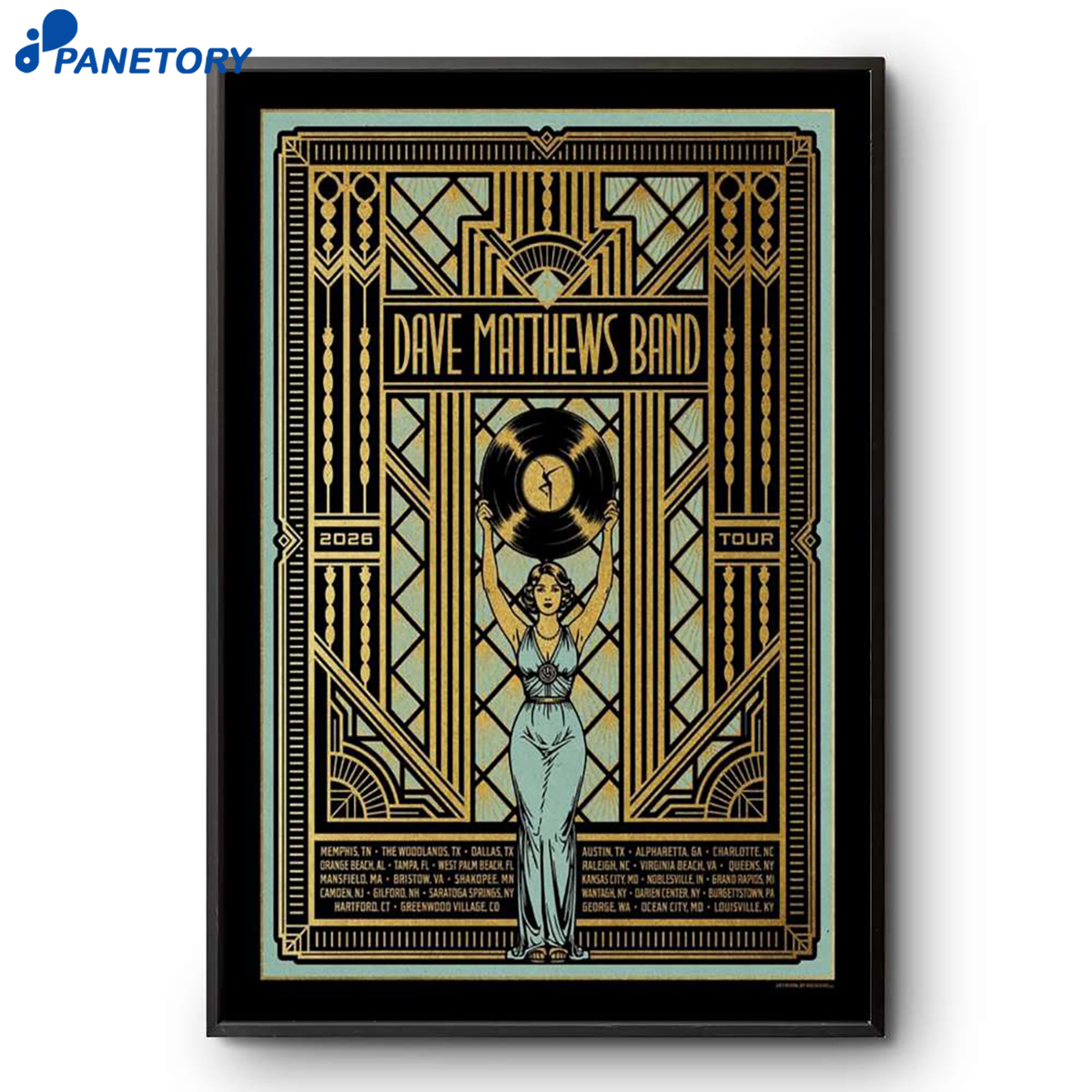Dave Matthews Band Tour May Tour 2026 Poster 2 Dave Matthews Band Tour May Tour 2026 Poster