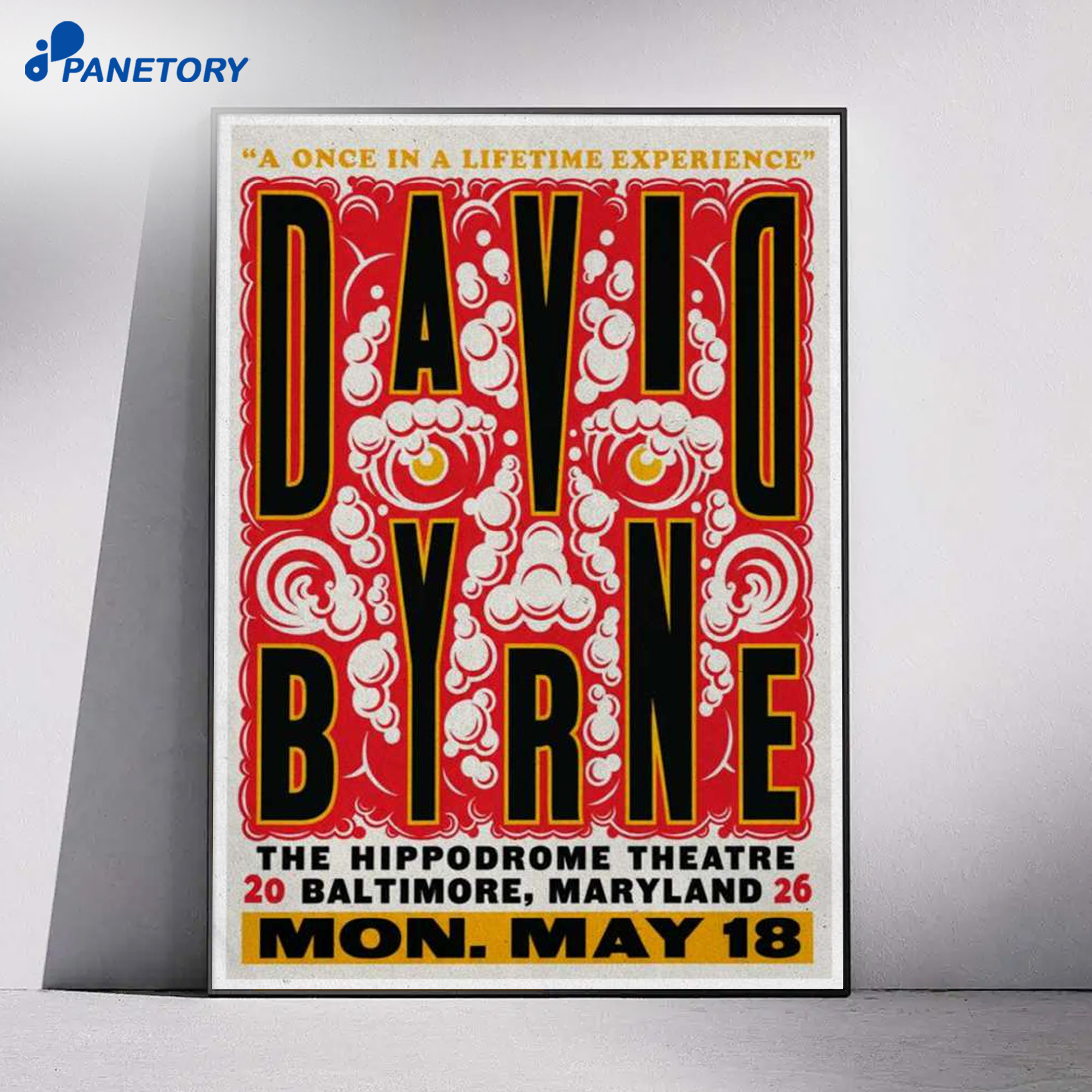 David Byrne Baltimore May 18 2026 Poster 4 David Byrne Baltimore May 18 2026 Poster 1