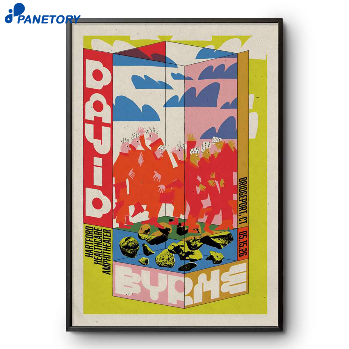 David Byrne Bridgeport Ct Tour May 15 2026 Poster 2 David Byrne Bridgeport Ct Tour May 15 2026 Poster