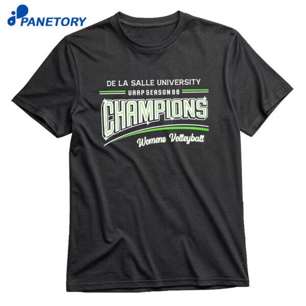 De La Salle University 2026 Uaap Champions T-Shirt