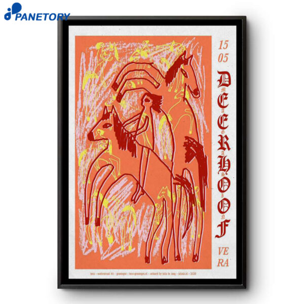 Deerhoof & Magasin Groningen Netherlands May 15 2026 Poster