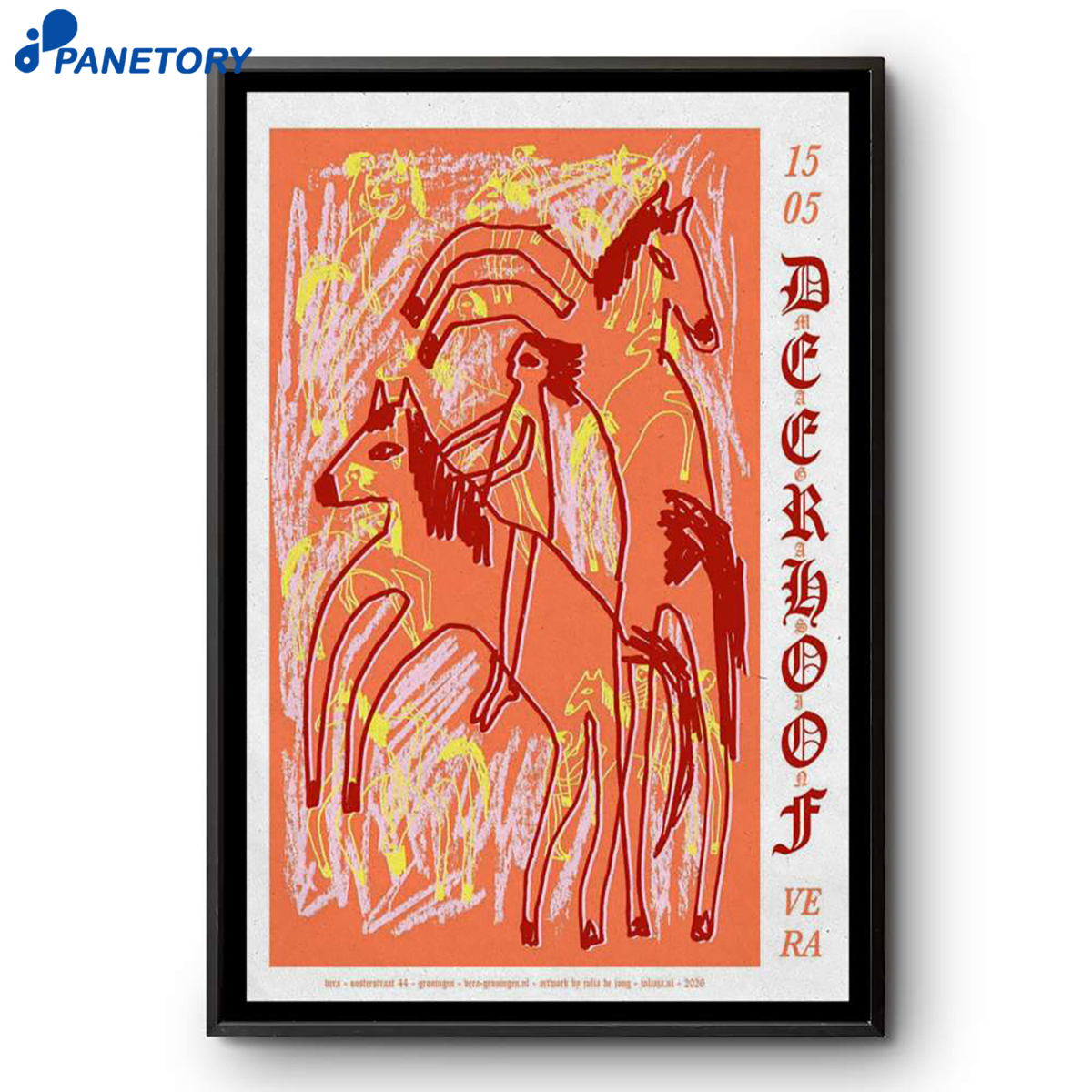 Deerhoof &Amp; Magasin Groningen Netherlands May 15 2026 Poster 2 Deerhoof & Magasin Groningen Netherlands May 15 2026 Poster