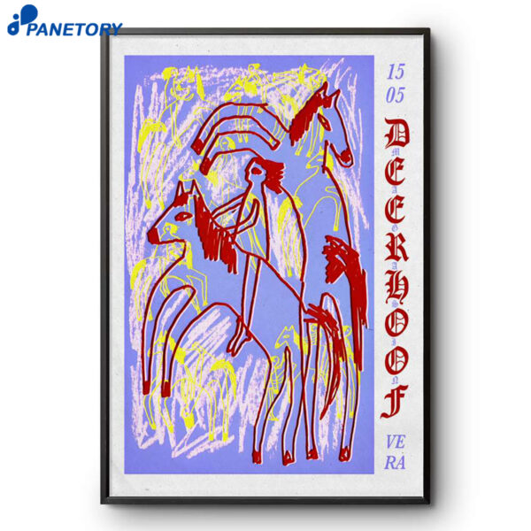 Deerhoof With Magasin Groningen Netherlands May 15 2026 Poster