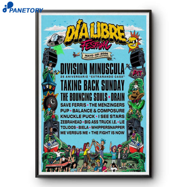 Dia Libre Festival Explanada Libre May 9 2026 Poster
