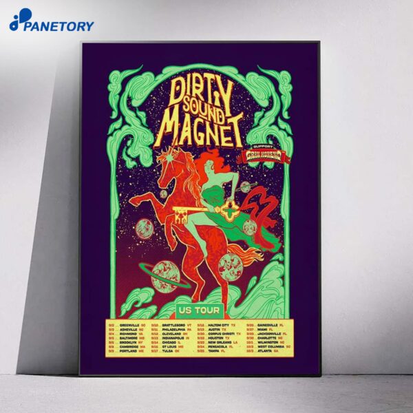 Dirty Sound Magnet US Shows 2026 Poster
