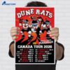 Dune Rats Canada Tour 2026 Poster 2 Dune Rats Canada Tour 2026 Poster 2