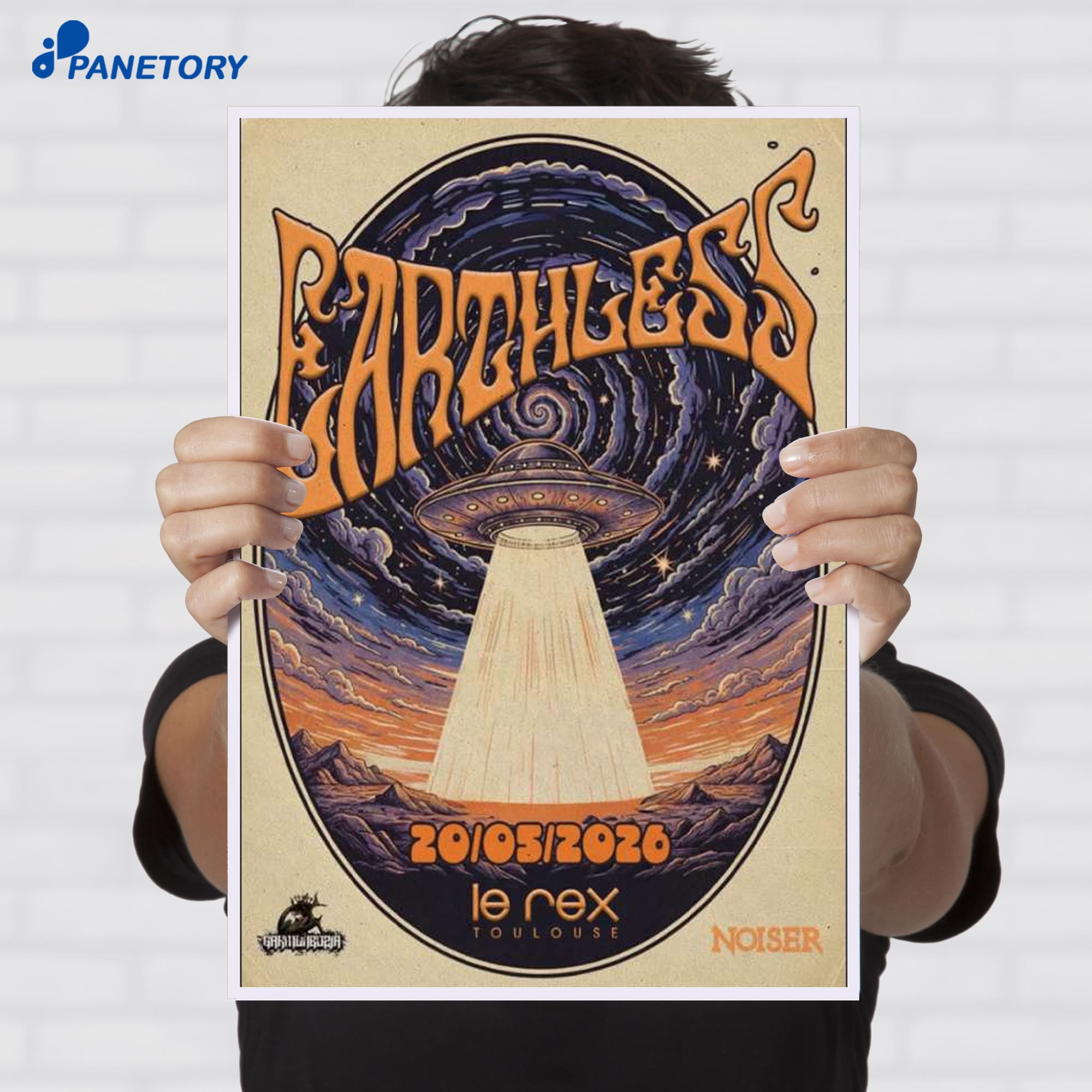 Earthless Le Rex Toulouse France May 20 2026 Poster Earthless Le Rex Toulouse France May 20 2026 Poster