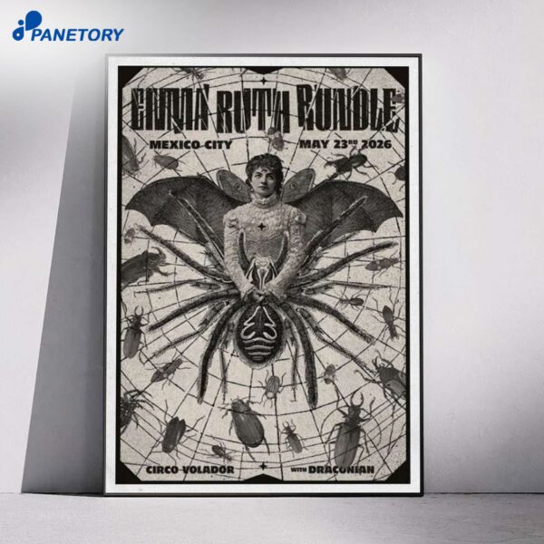 Emma Ruth Rundle Mexico City May 23 2026 Poster