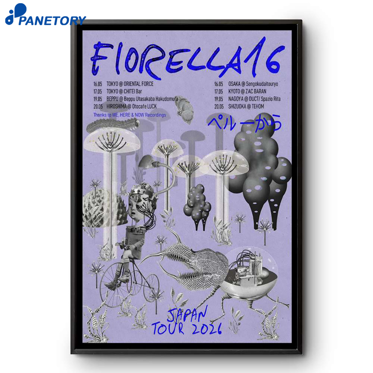 Fiorella16 Japan Tour 2026 Poster 2 Fiorella16 Japan Tour 2026 Poster