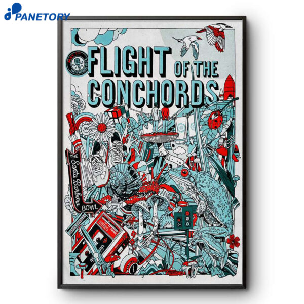 Flight Of The Conchords Santa Barbara CA May 7 2026 Poster