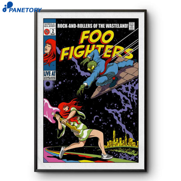 Foo Fighters Starland Ballroom Sayreville NJ May 2 2026 Poster