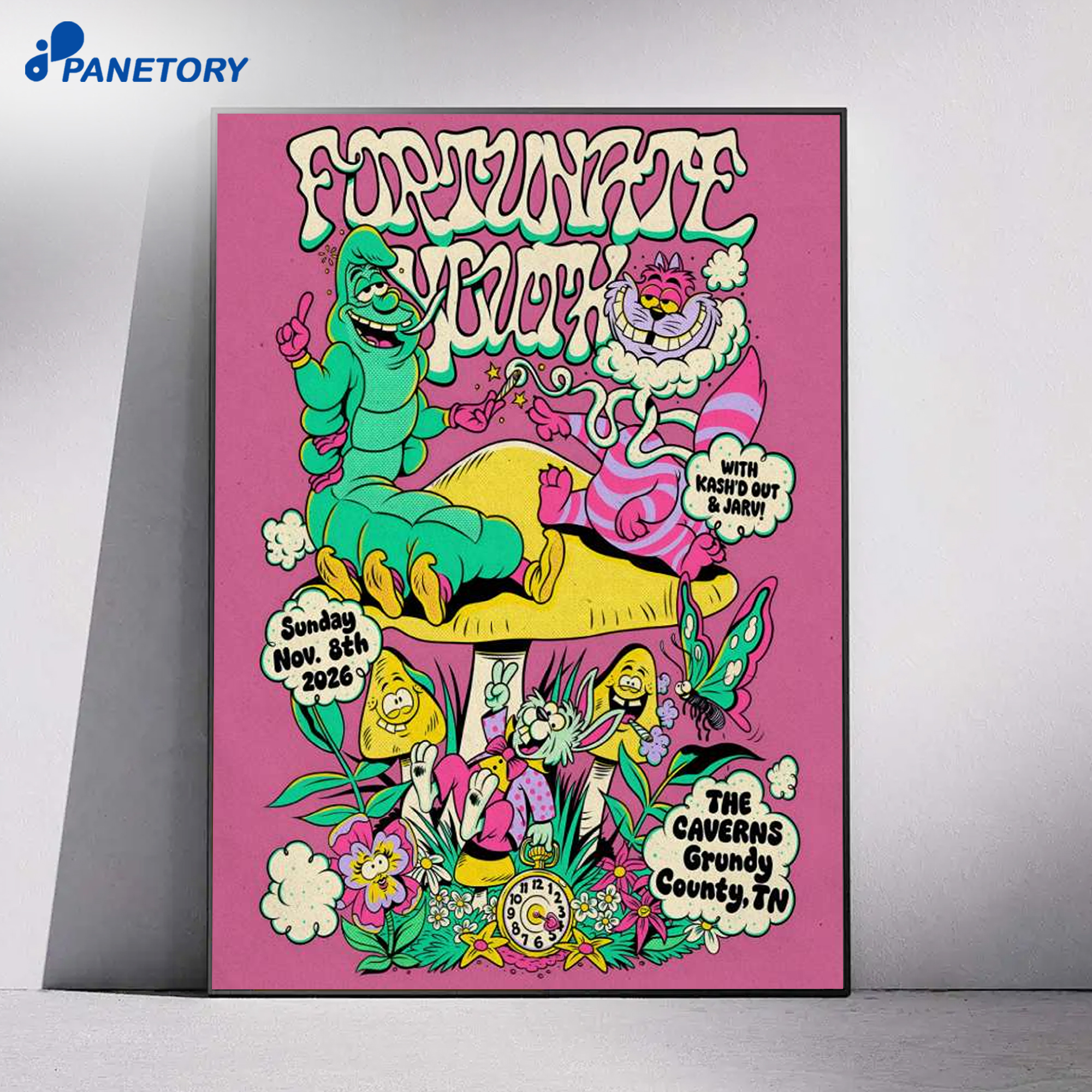 Fortunate Youth The Caverns Nov 8 2026 Poster 4 Fortunate Youth The Caverns Nov 8 2026 Poster 1