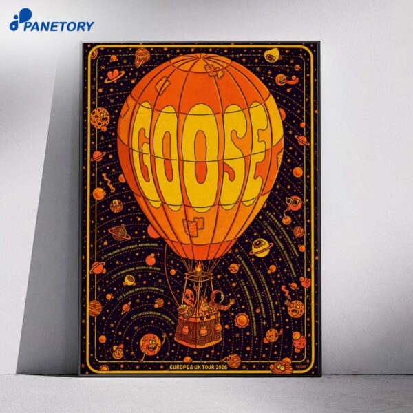 Goose EU UK Tour 2026 Poster