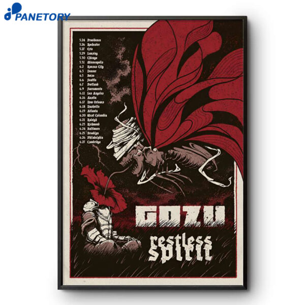 Gozu Co-headliner Tour 2026 Poster