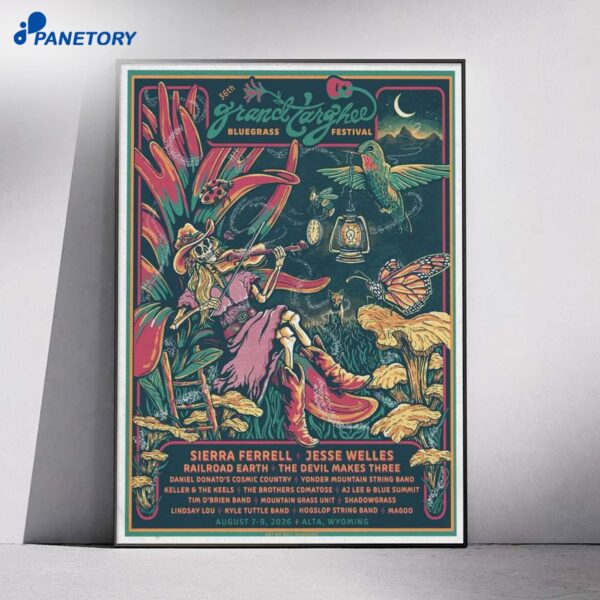 Grand Targhee Alta Wyoming Aug 7-9 2026 Poster