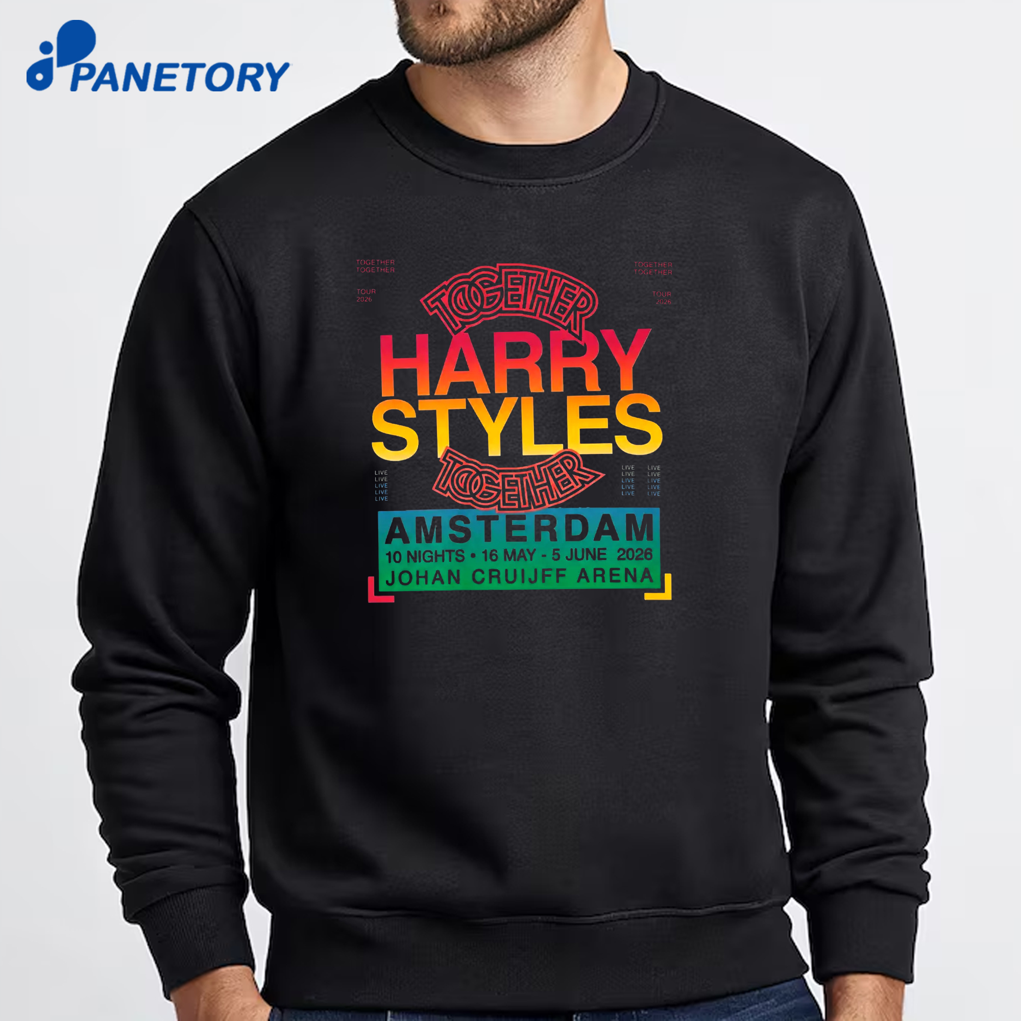 Harry Styles Together Together Tour 2026 Amsterdam T-Shirt 6 Harry Styles Together Together Tour 2026 Amsterdam T-Shirt 2