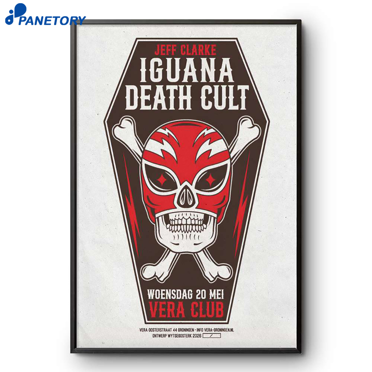 Iguana Death Cult And Jeff Clarke Vera Groningen Nl May 20 2026 Poster 2 Iguana Death Cult And Jeff Clarke Vera Groningen Nl May 20 2026 Poster
