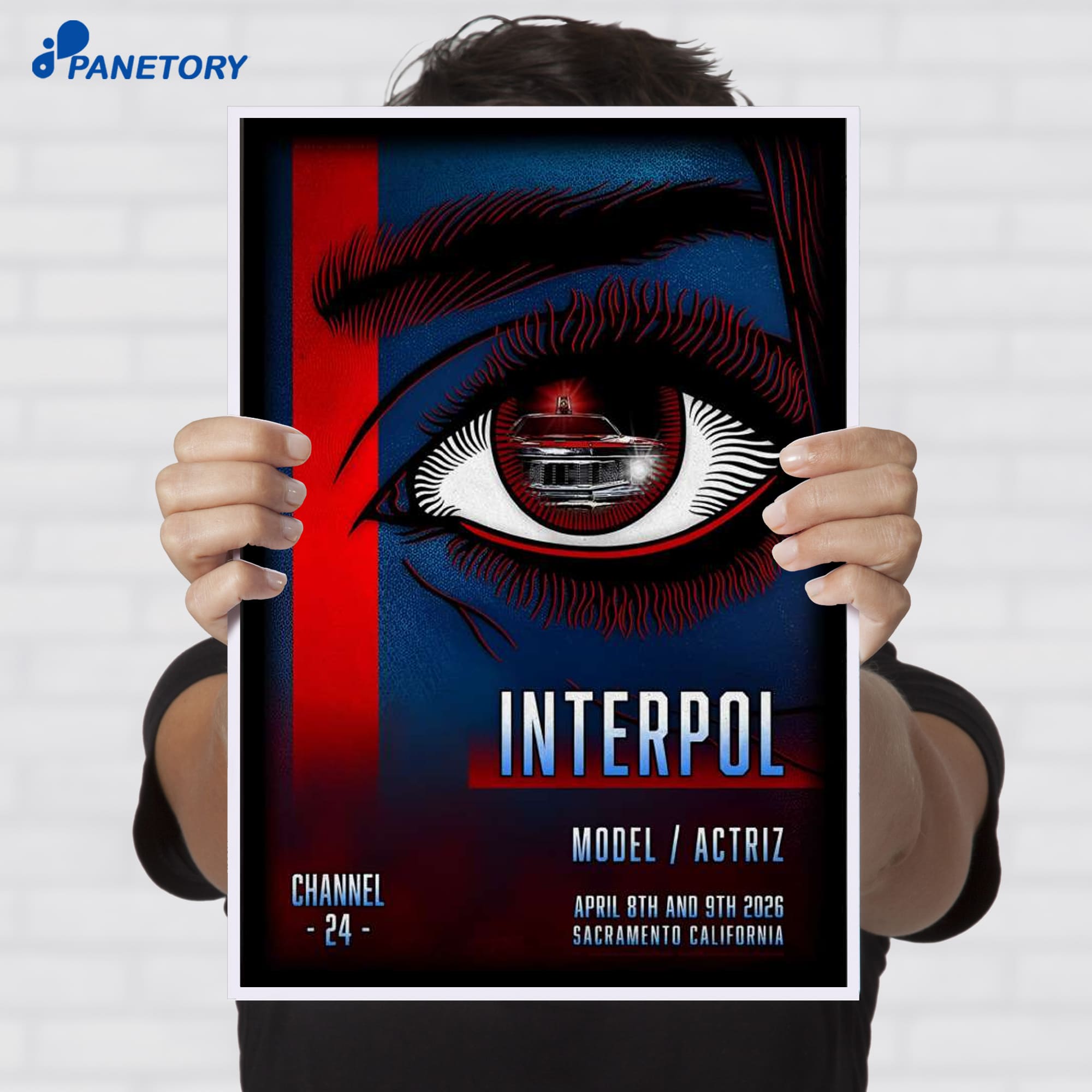 Interpol Channel 24 Sacramento Ca Apr 8-9 2026 Poster Interpol Channel 24 Sacramento Ca Apr 8-9 2026 Poster