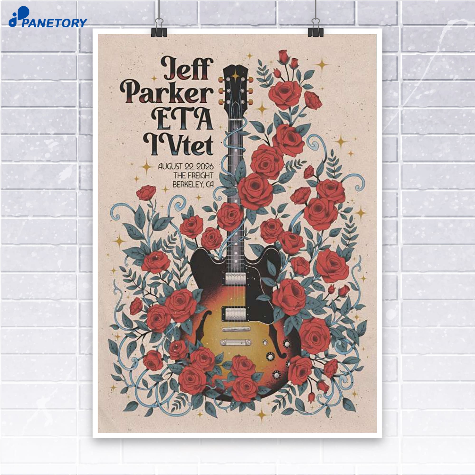 Jeff Parker Eta Ivtet The Freight Berkeley Ca Aug 22 2026 Poster Jeff Parker Eta Ivtet The Freight Berkeley Ca Aug 22 2026 Poster