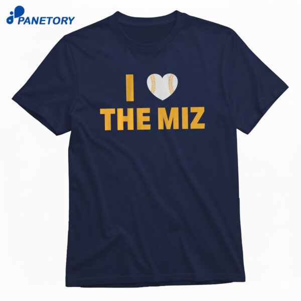 Jacob Misiorowski I Heart The Miz T-Shirt