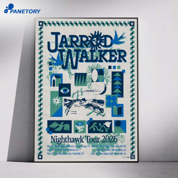 Jarrod Walker Huntsville AL May 22 2026 Poster