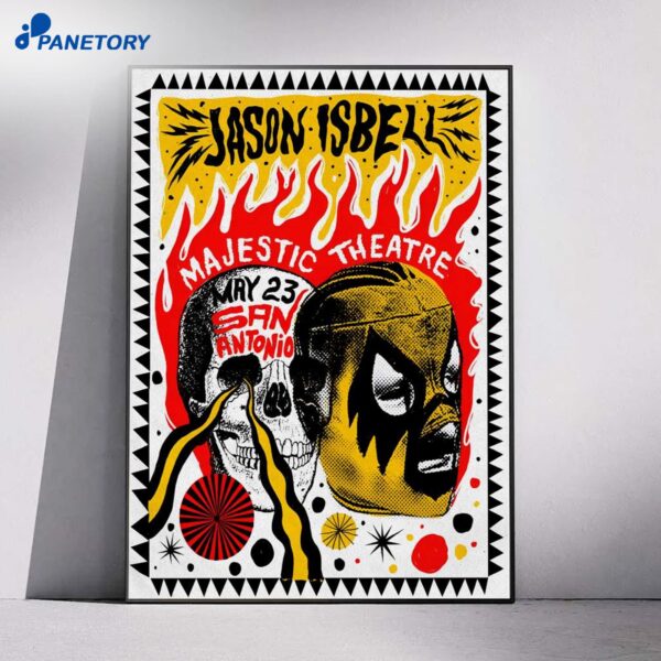 Jason Isbell San Antonio TX Event May 23 2026 Poster