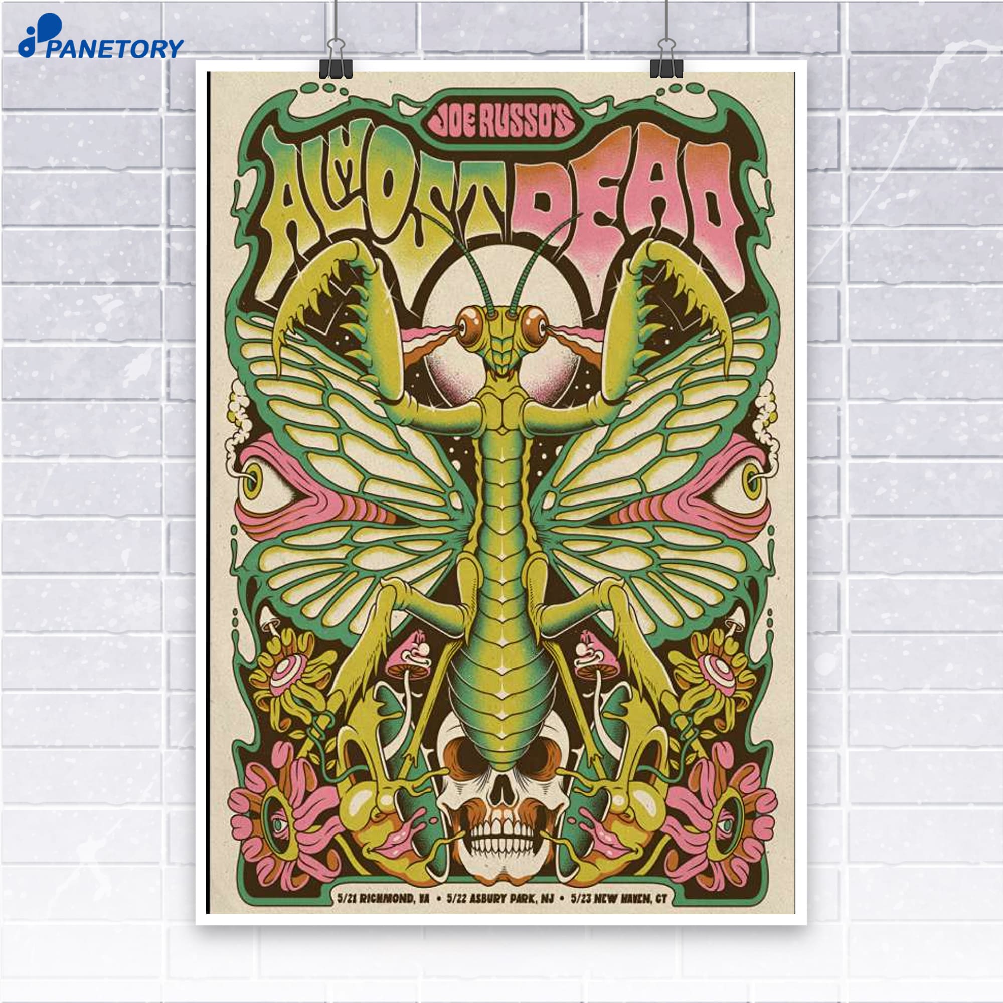 Joe Russo'S Almost Dead Allianz Amphitheater Riverfront Richmond Va May 21 2026 Poster Joe Russo'S Almost Dead Allianz Amphitheater Riverfront Richmond Va May 21 2026 Poster
