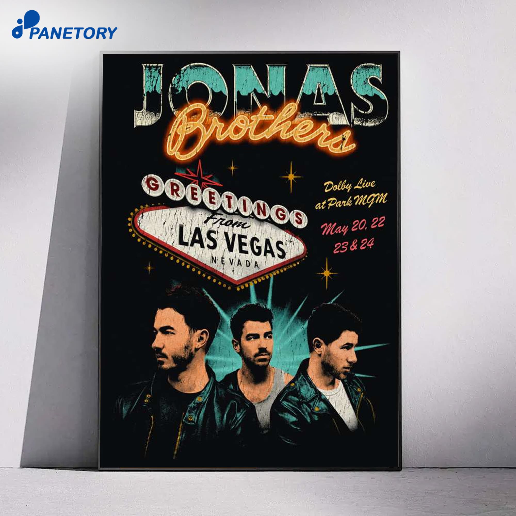 Jonas Brothers Concert Las Vegas 2026 Poster 4 Jonas Brothers Concert Las Vegas 2026 Poster 1