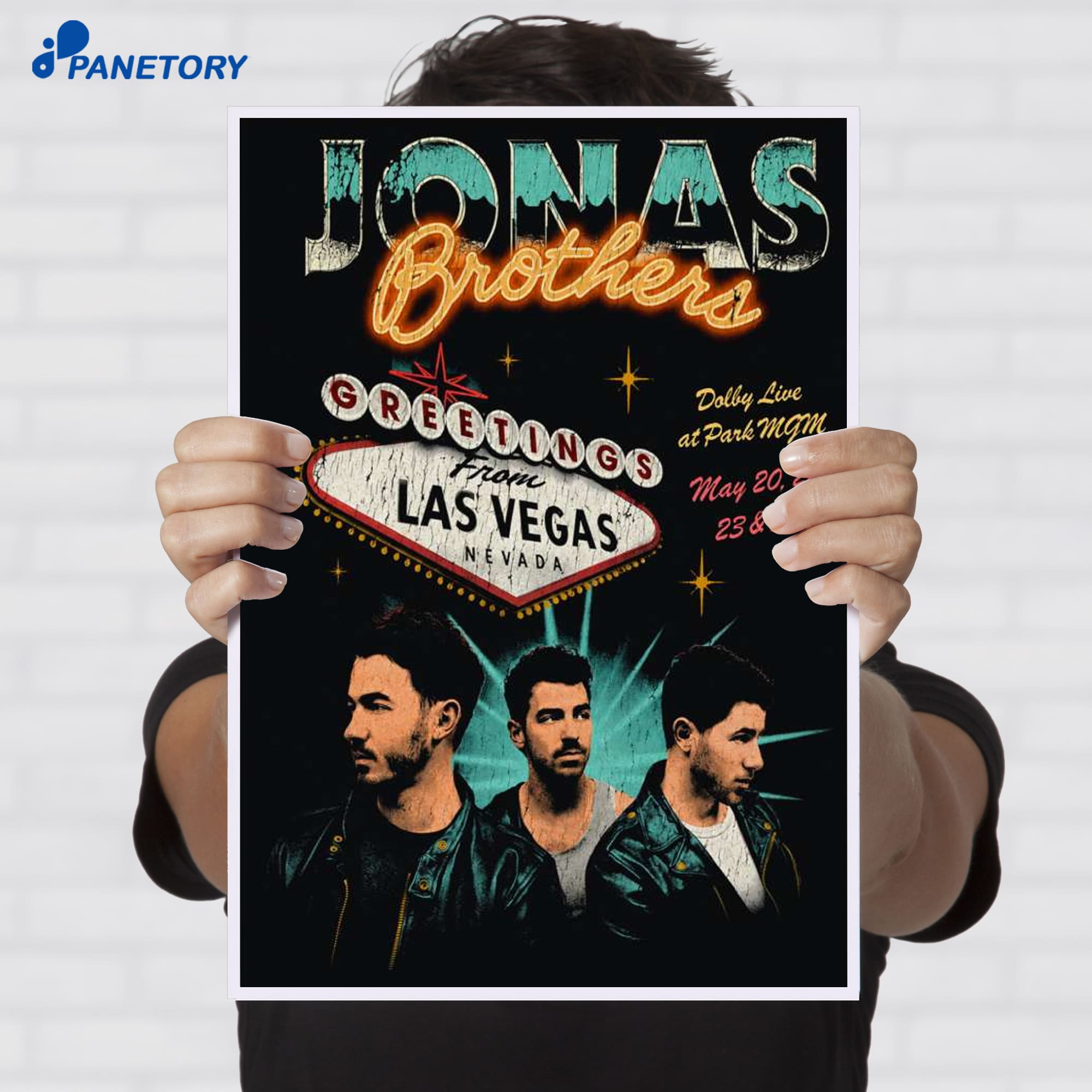 Jonas Brothers Concert Las Vegas 2026 Poster Jonas Brothers Concert Las Vegas 2026 Poster