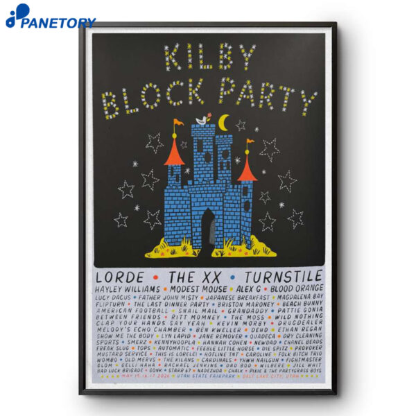 Kilby Block Party Salt Lake City Poster May 17 2026