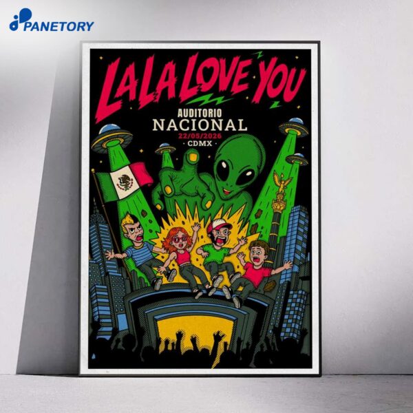 La La Love You Auditorio Nacional Ciudad De México May 22 2026 Poster