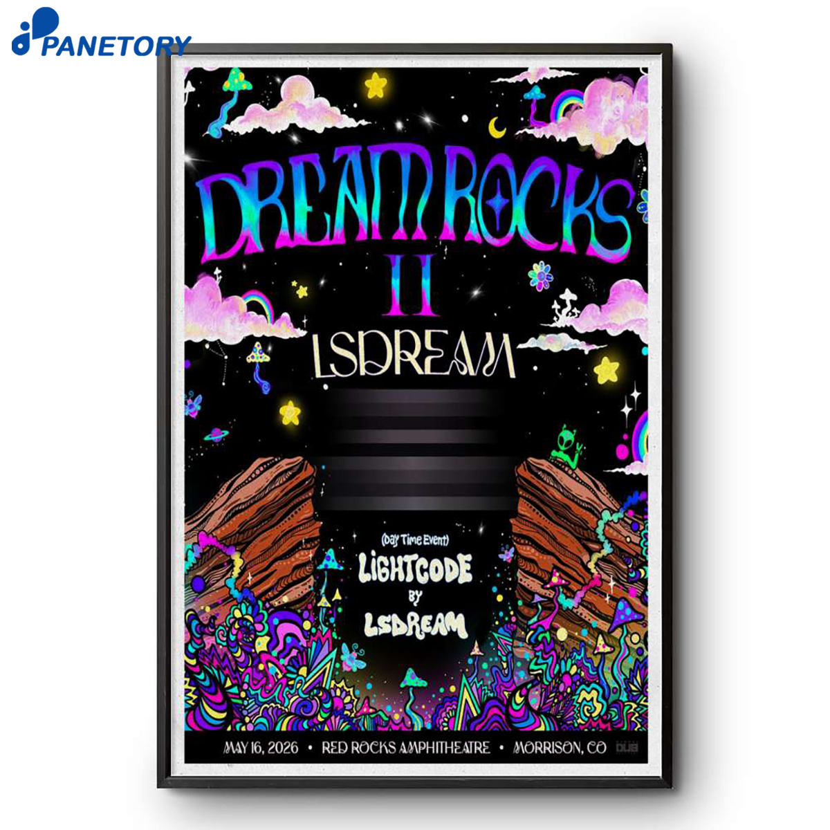 Lsdream Red Rocks Concert May 16 2026 Poster 2 Lsdream Red Rocks Concert May 16 2026 Poster