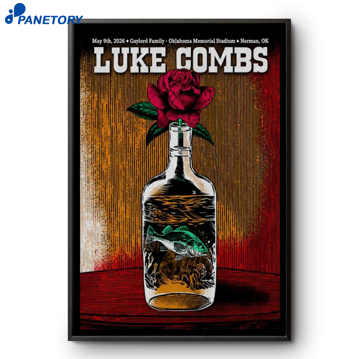 Luke Combs Norman Ok May 9 2026 Poster 2 Luke Combs Norman Ok May 9 2026 Poster