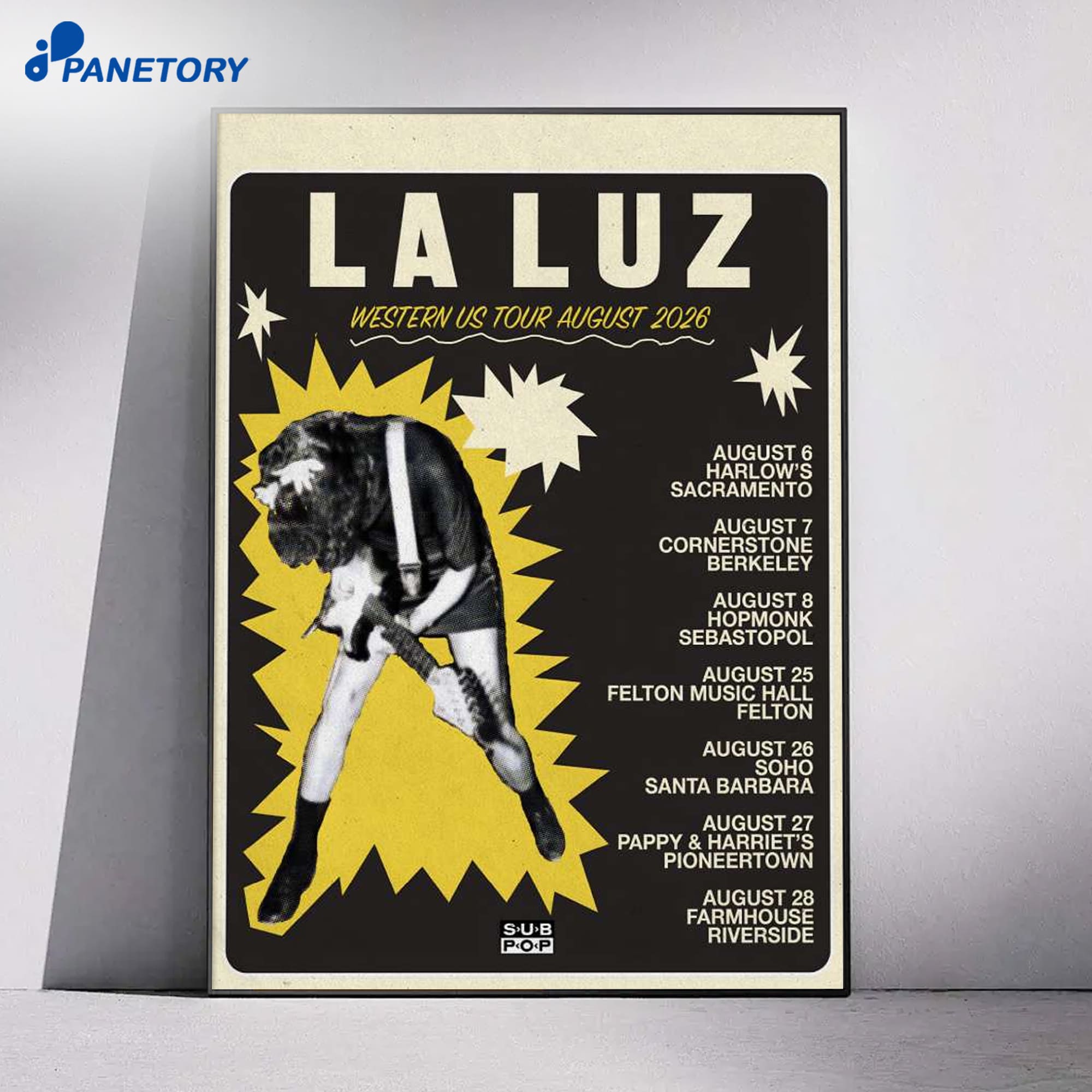 La Luz Western Us Tour August 2026 Poster 4 La Luz Western Us Tour August 2026 Poster 1