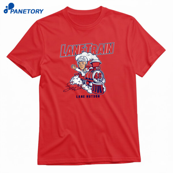 Lane Hutson Lane Train T-Shirt