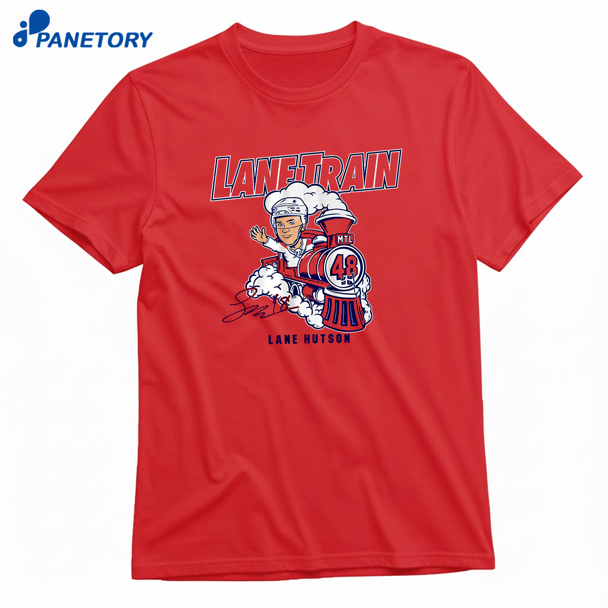 Lane Hutson Lane Train T-Shirt 8 Lane Hutson Lane Train T-Shirt 1