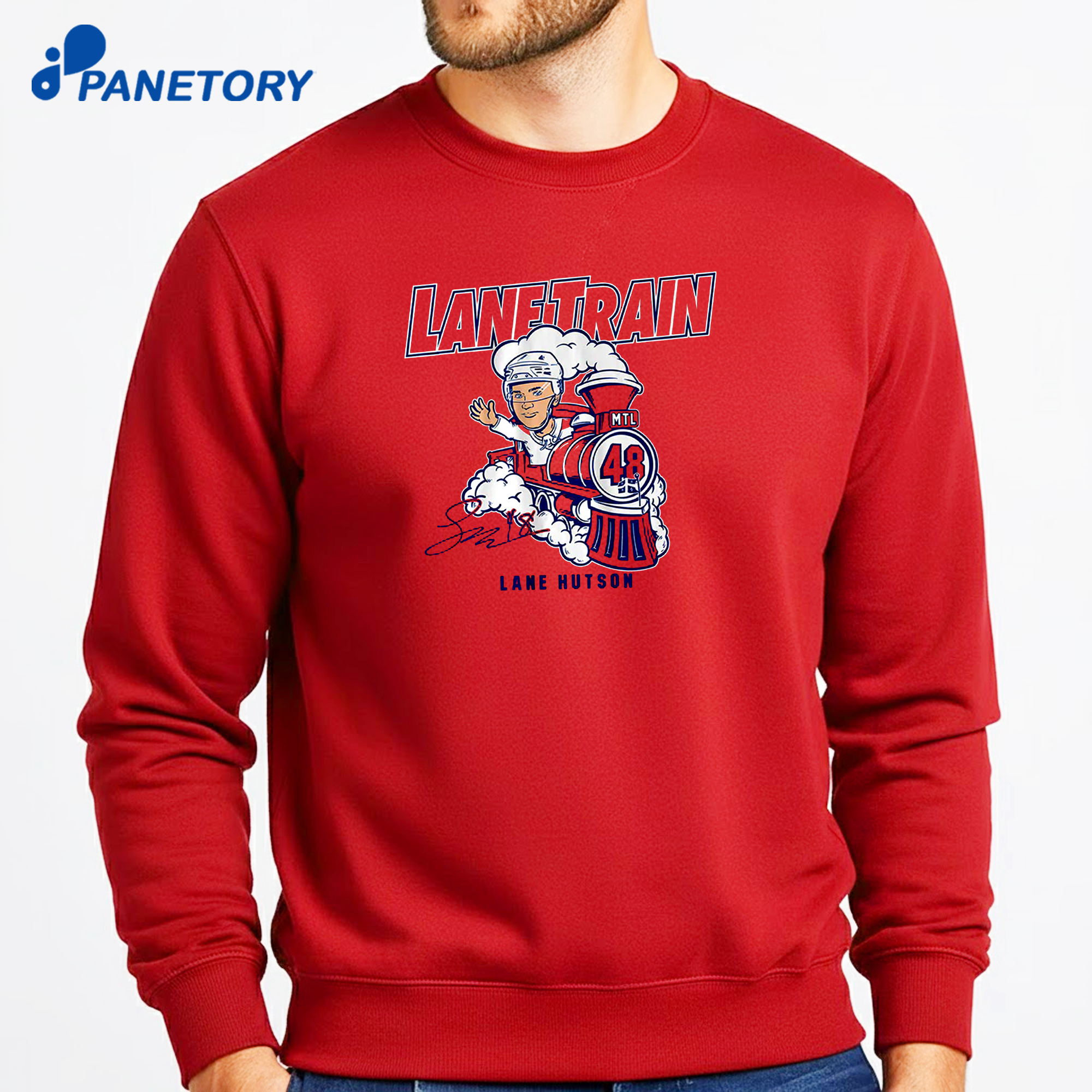 Lane Hutson Lane Train T-Shirt 6 Lane Hutson Lane Train T-Shirt 2