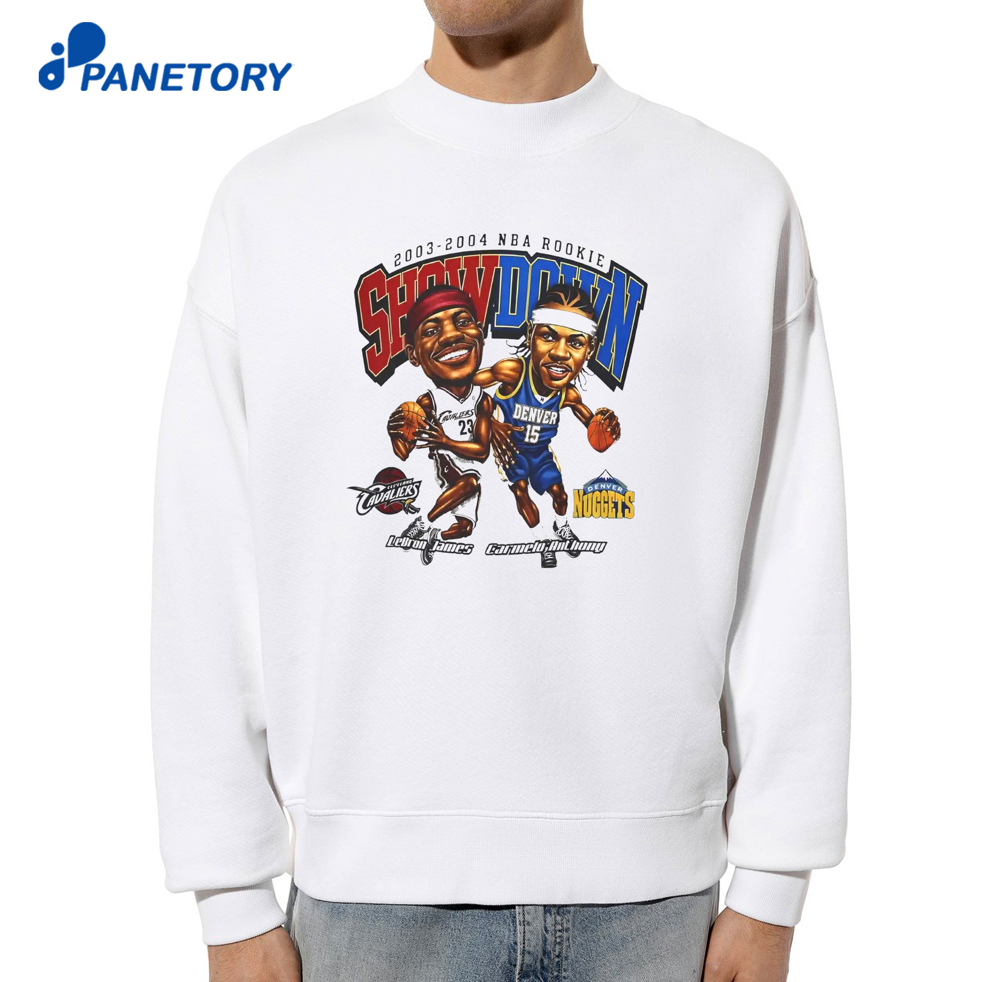 Lebron James Carmelo Anthony Rookie Showdown T-Shirt 6 Lebron James Carmelo Anthony Rookie Showdown T-Shirt 2