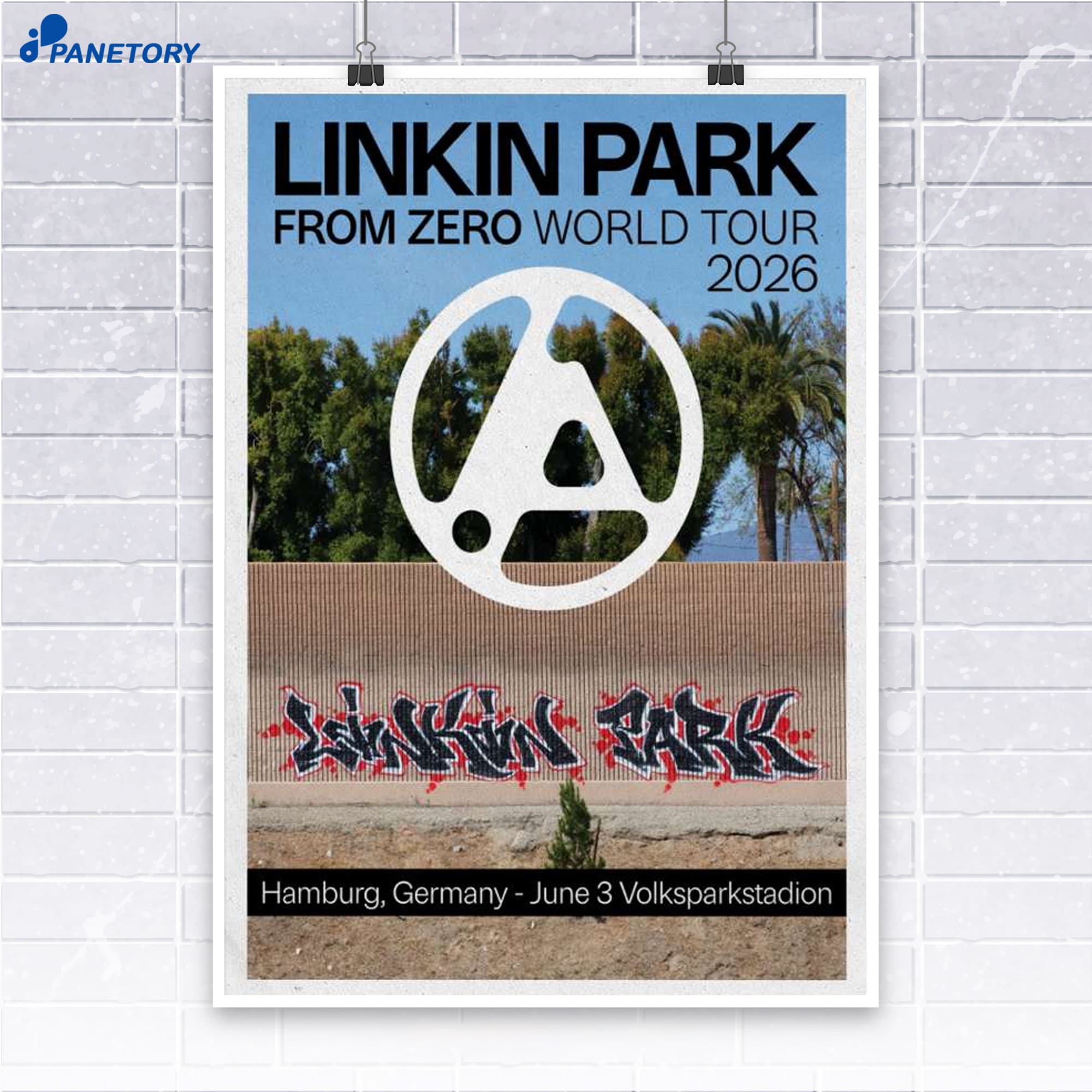 Linkin Park Concert Hamburg Germany Jun 03 2026 Poster Linkin Park Concert Hamburg Germany Jun 03 2026 Poster
