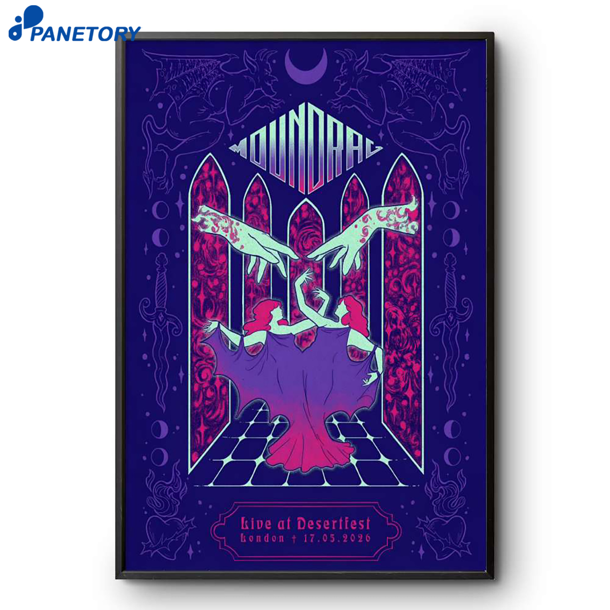 Moundrag Desertfest London Uk May 17 2026 Poster 2 Moundrag Desertfest London Uk May 17 2026 Poster