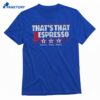 Mallory Swanson Trinity Rodman & Sophia Wilson That's That 3 Espresso T-shirt 1