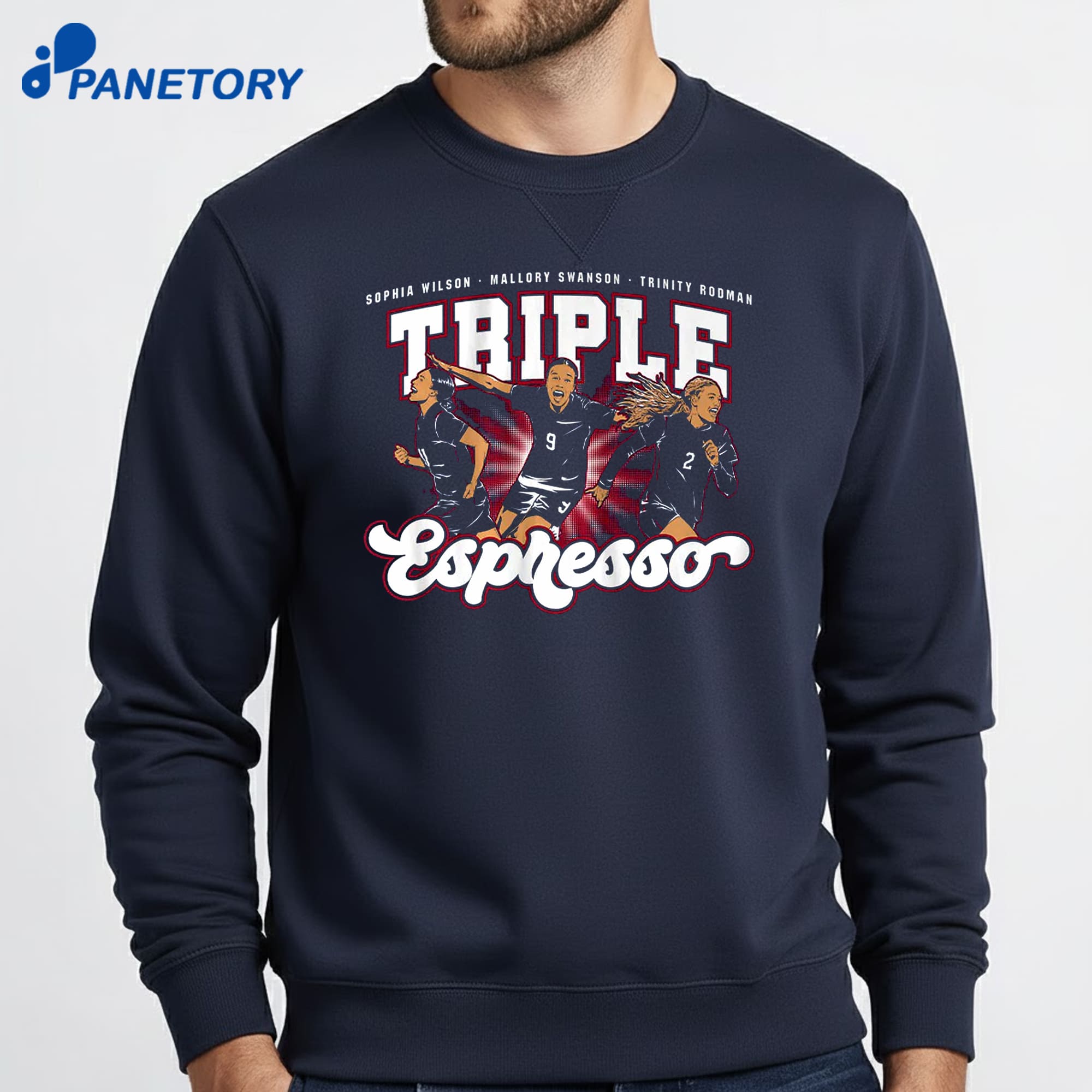 Mallory Swanson Trinity Rodman &Amp; Sophia Wilson Triple Espresso 2026-27 T-Shirt 6 Mallory Swanson Trinity Rodman & Sophia Wilson Triple Espresso 2026-27 T-Shirt 2