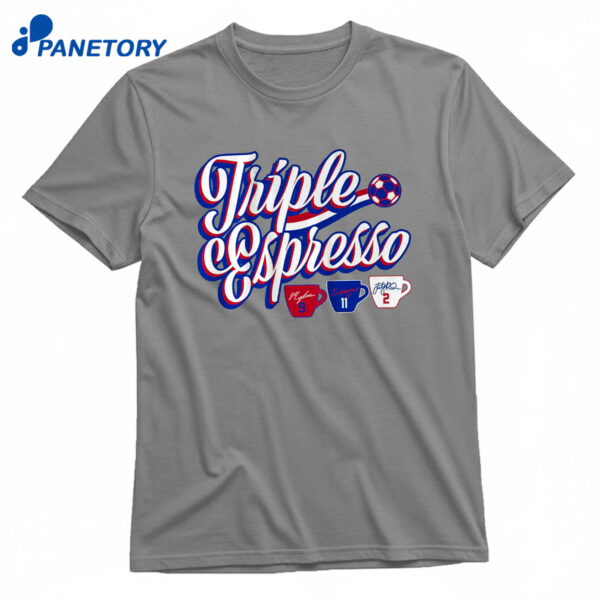 Mallory Swanson Trinity Rodman & Sophia Wilson Triple Espreso T-Shirt